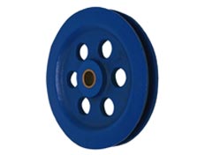 CAST STEEL PULLEY WITH GROOVE